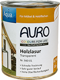 AURO Nr.560-01 水性ウッドステイン(無色透明)の商品写真